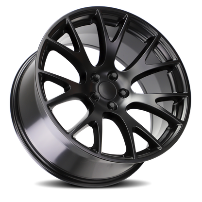 Strada Wheel Replicas Hellcat R161 20x9.5 20 5x115 Stealth Black
