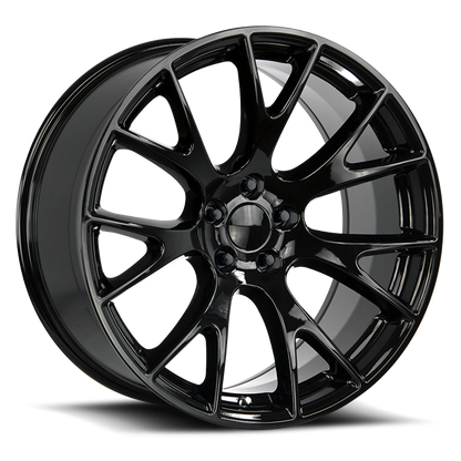 Strada Wheel Replicas Hellcat R161 20x9.5 20 5x115 Gloss Black