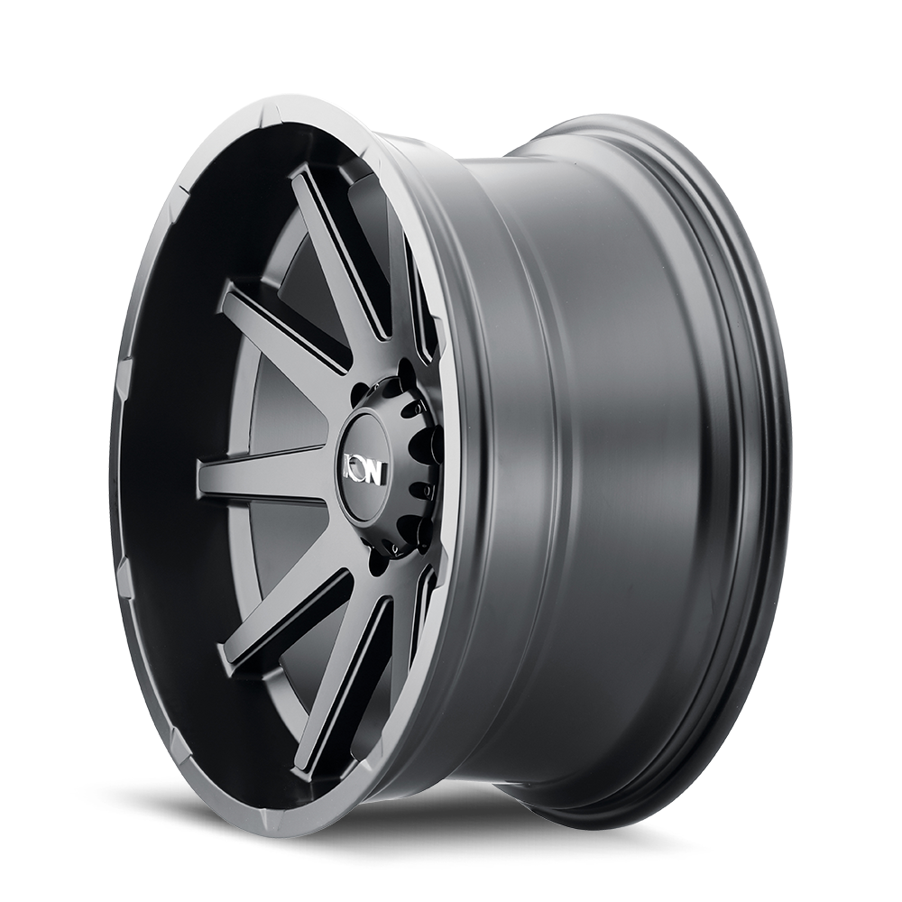 ION 143 17X9 25 6x135 MATTE BLACK