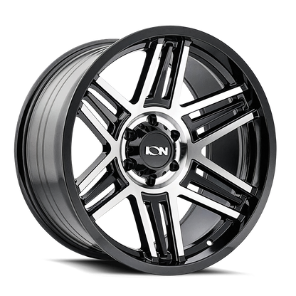 ION 147 17x9 0 6x135 BLACK MACHINED