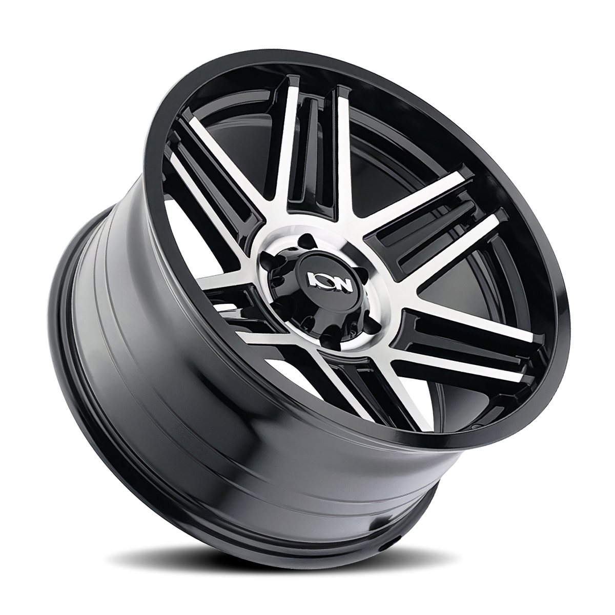 ION 147 17x9 0 6x135 BLACK MACHINED