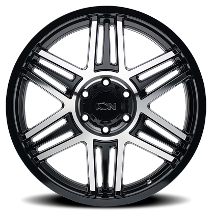 ION 147 17x9 0 6x135 BLACK MACHINED