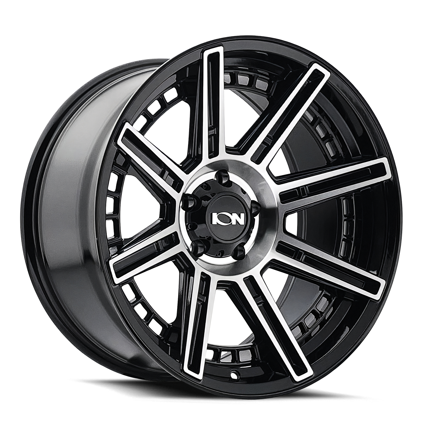 ION 149 20x10 -24 6x135 BLACK MACHINED