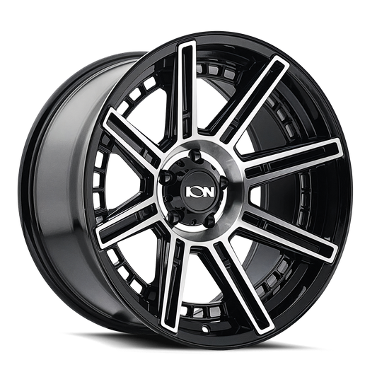 ION 149 20x9 -12 8x165.1 BLACK MACHINED
