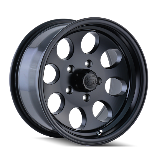 ION 171 17X9 0 8x165.1 MATTE BLACK