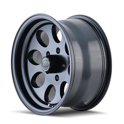 ION 171 15X8 -27 5x114.3 MATTE BLACK