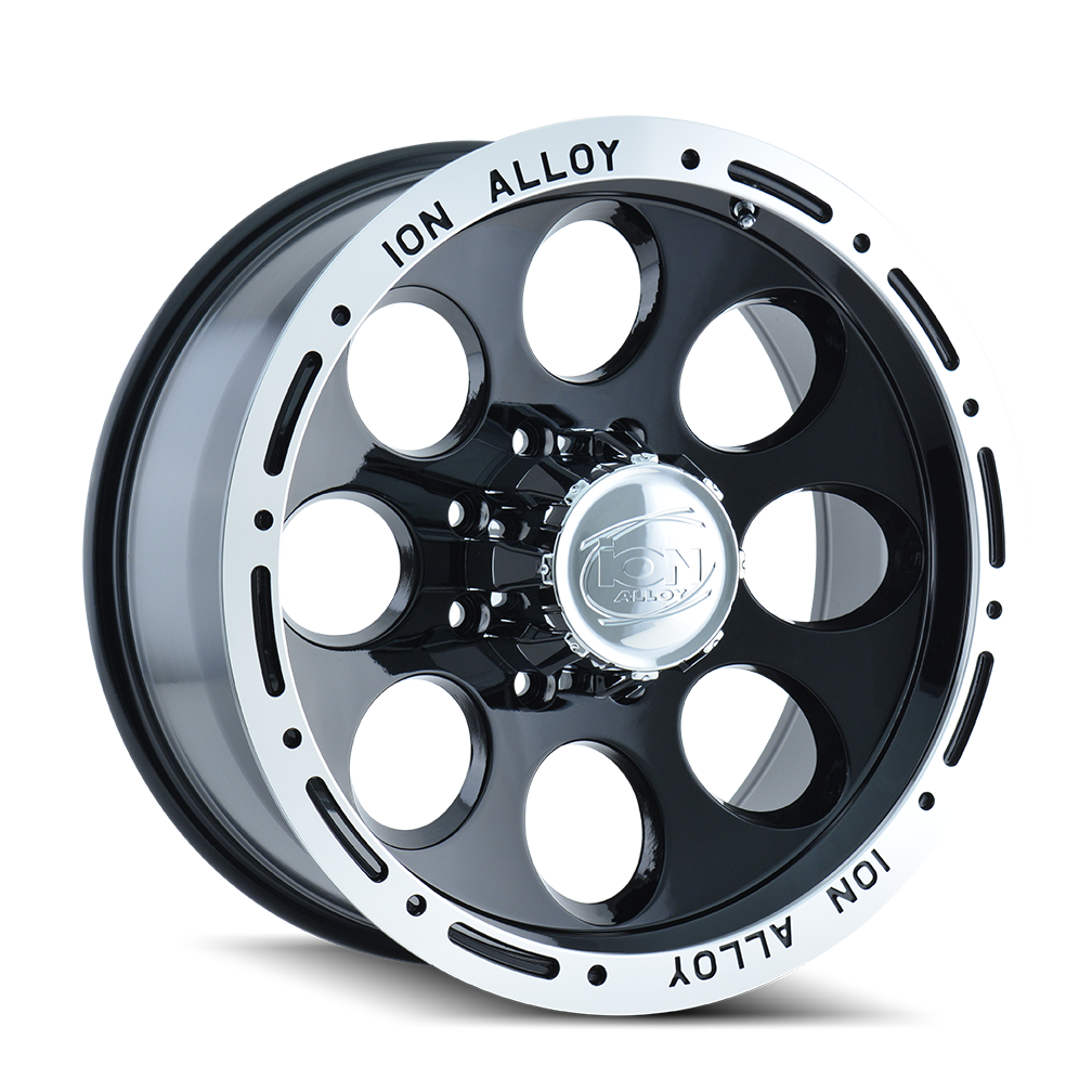 ION 174 17X9 0 5x114.3 BLACK/MACHINED