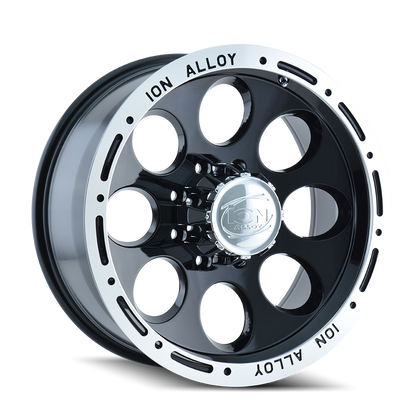ION 174 16X10 -38 5x114.3 BLACK/MACHINED