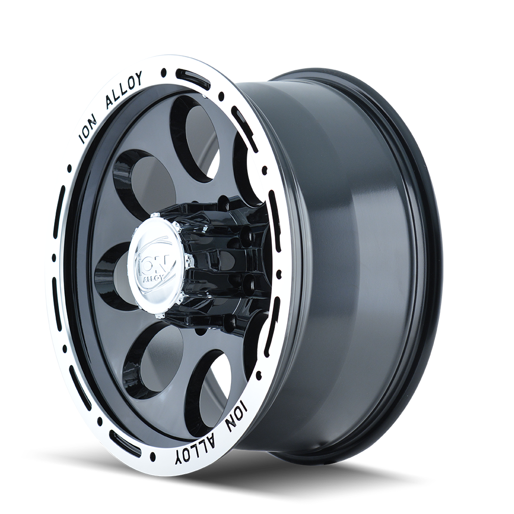 ION 174 15X8 -27 5x114.3 BLACK/MACHINED