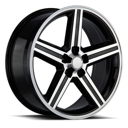 Strada Wheel Replicas IROC R148 20x8.5 10 5x120 Gloss Black Machined