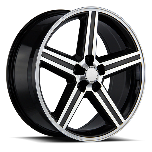 Strada Wheel Replicas IROC R148 20x8.5 10 5x120 Gloss Black Machined