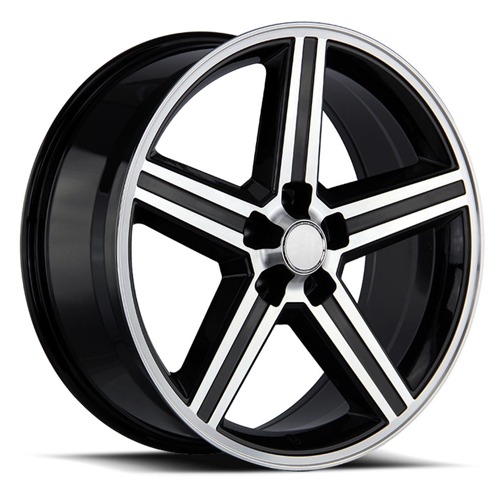 Strada Wheel Replicas IROC R148 24x10 13 5x127 Gloss Black Machined