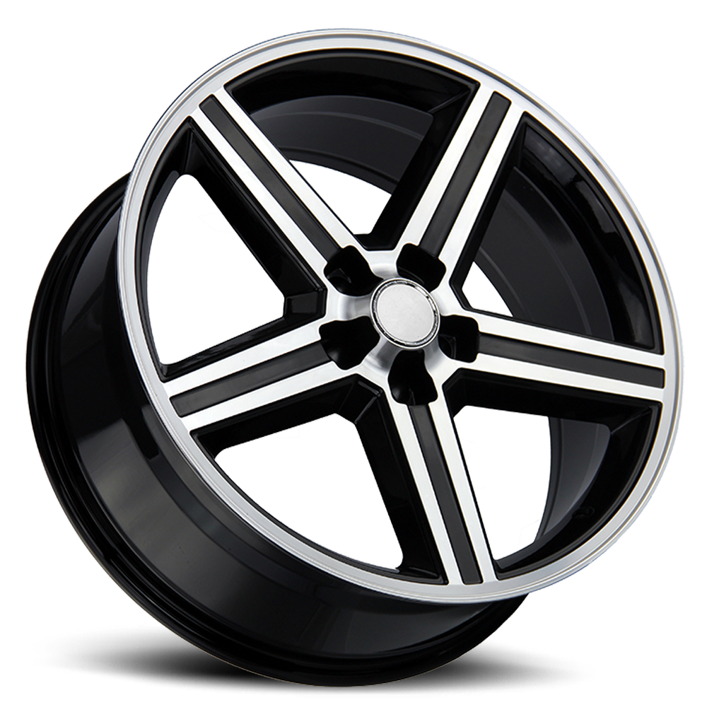Strada Wheel Replicas IROC R148 20x8.5 35 5x114.3 Gloss Black Machined