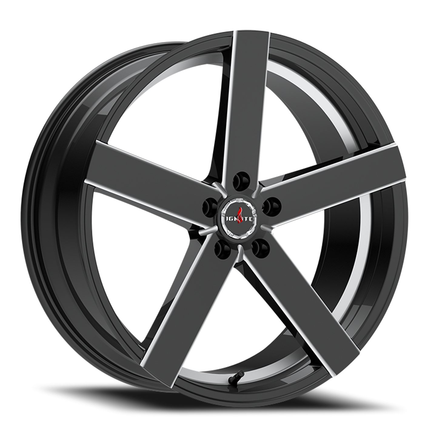 IGNITE G02 INFERNO 24X8.5 35MM 5X112/5X115 GLOSS BLACK MILLED | G0248550235GBML