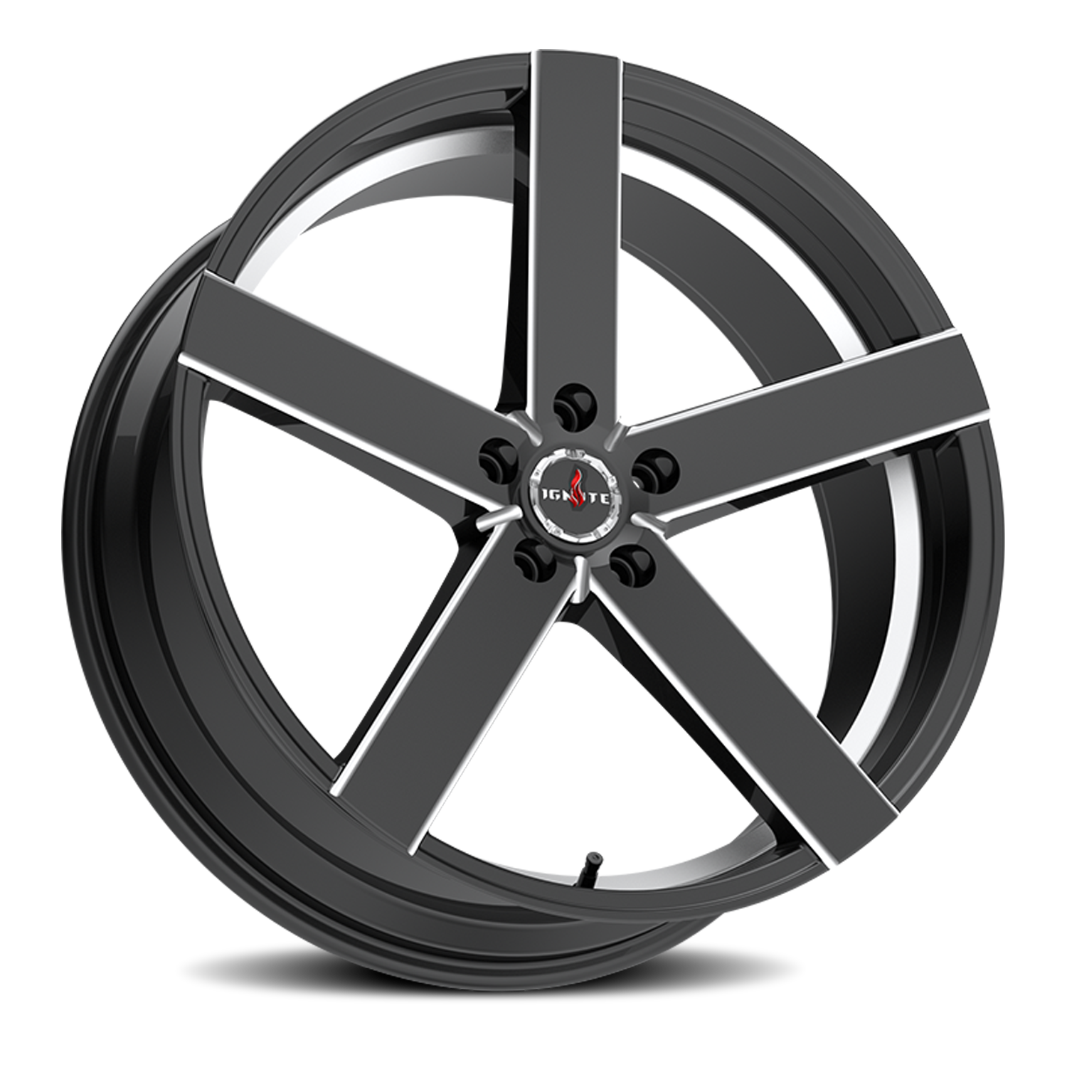IGNITE G02 INFERNO 24X8.5 35MM 5X114.3/5X120 GLOSS BLACK MILLED | G0248550135GBML