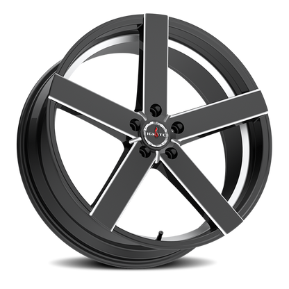 IGNITE G02 INFERNO 24X8.5 35MM 5X112/5X115 GLOSS BLACK MILLED | G0248550235GBML
