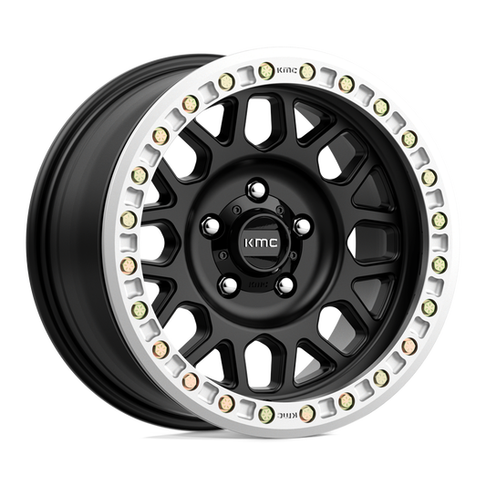 KMC KM234 GRENADE DESERT BEADLOCK 20X9 -12 6X139.7 SATINBLACK