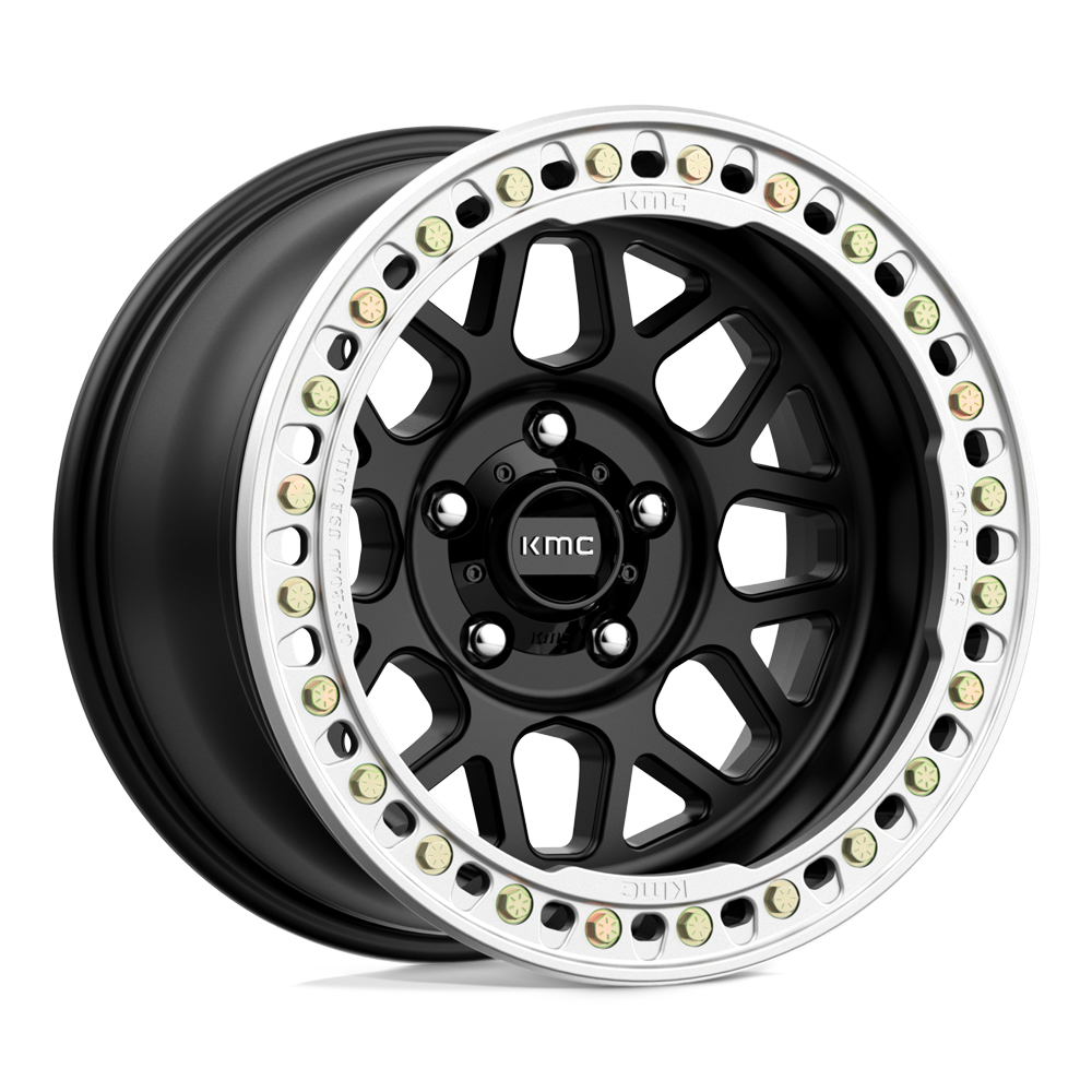 KMC KM235 GRENADE CRAWL BEADLOCK 18X9 10 8X165.1 SATIN BLACK