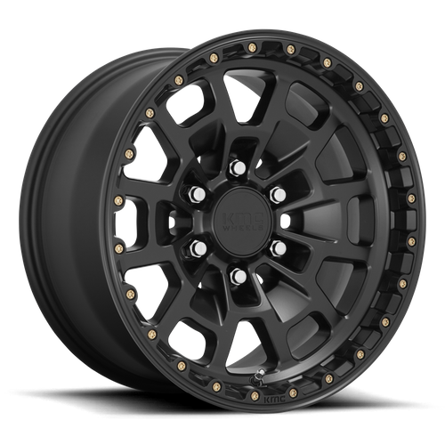 KMC KM718 SUMMIT 17X8.5 18 6X139.7/6X5.5 Satin Black