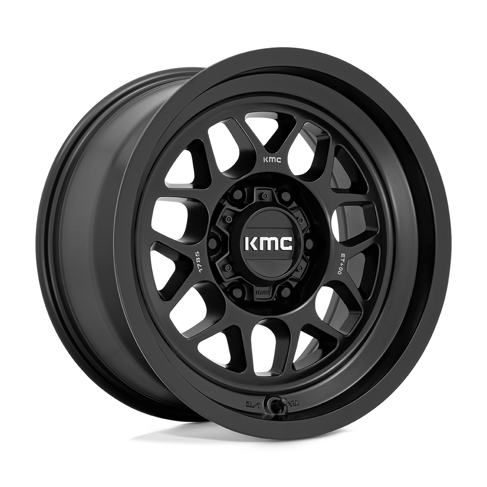 KMC KM725 TERRA 17X8.5 0 6X120 SATIN BLACK