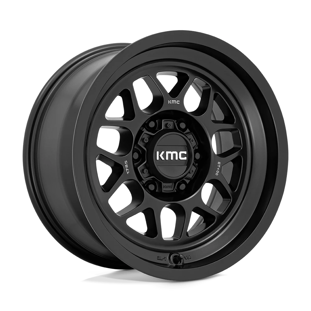 KMC KM725 TERRA 17X9 -38 5X127/5X5.0 Satin Black