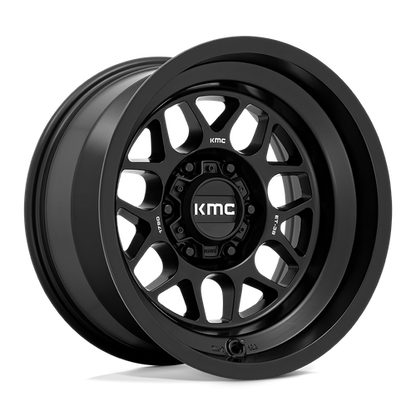 KMC KM725 TERRA 17X9 -38 6X139.7/6X5.5 Satin Black