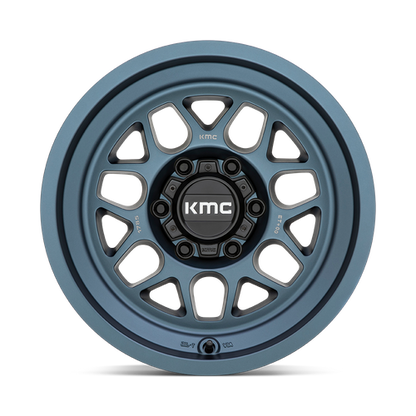 KMC KM725 TERRA 17X8.5 0 5X127/5X5.0 Metallic Blue