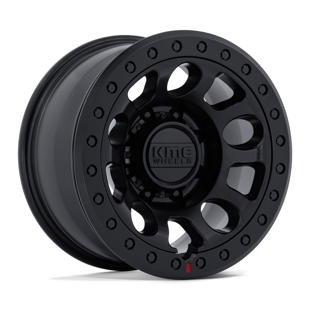 Kmc KM241 E25 BEADLOCK - 17x9 -38mm 8x165.1 BLACKOUT Wheel | KM241MX17908038N