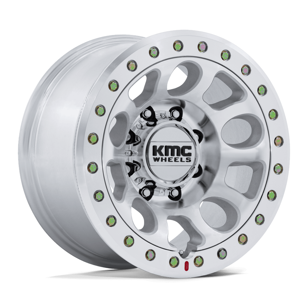 Kmc KM241 E25 BEADLOCK - 17x9 -38mm 8x165.1 MACHINED Wheel | KM241DX17908038N