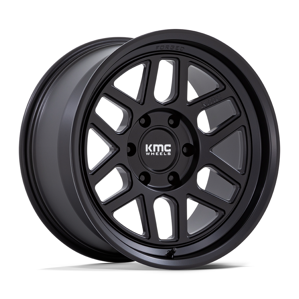 KMC KM446 MESA FORGED MONOBLOCK 18X9 18 6X139.7 SATIN BLACK