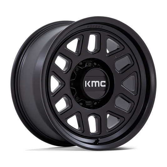 KMC KM451 MESA FORGED MONOBLOCK 18x9 0 8x165.1 SATIN BLACK