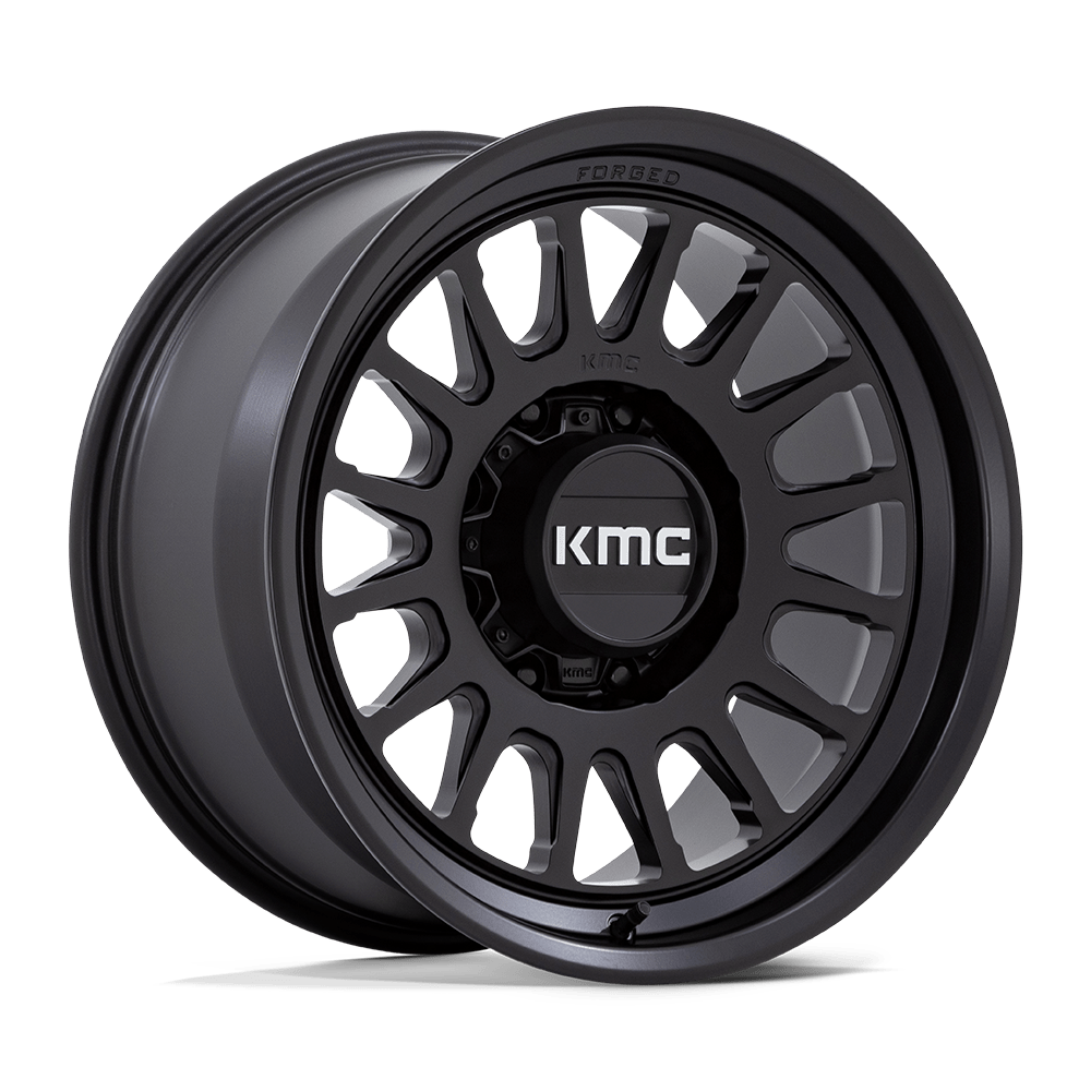 Kmc KM452 IMPACT FORGED MONOBLOCK - 18x9 0mm 8x180 SATIN BLACK Wheel | KM452MX18908800