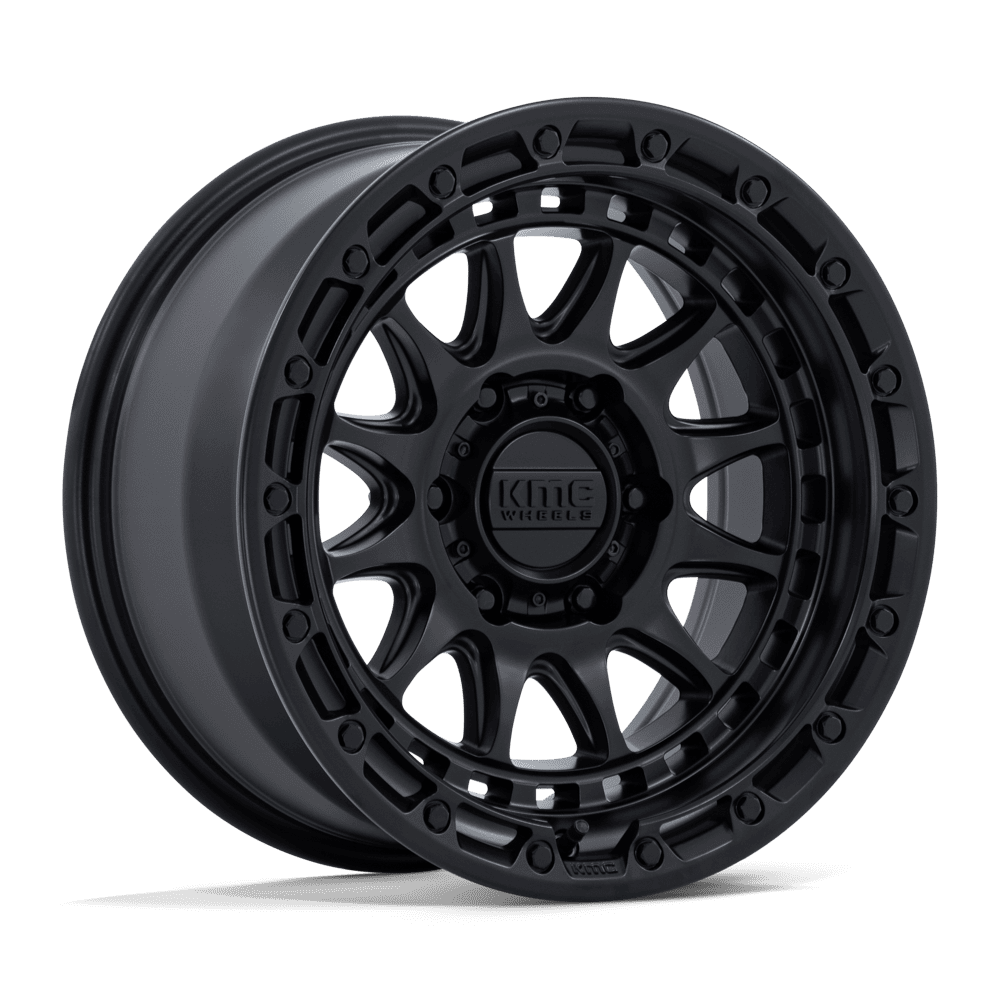 KMC KM556 CRUX 17X8.5 0 6X139.7 BLACKOUT