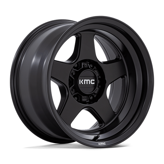 KMC KM728 LOBO 17X8.5 -10 5X127 MATTE BLACK