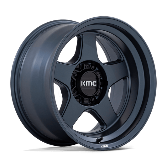 KMC KM728 LOBO 17X8.5 18 6X139.7 METALLIC BLUE