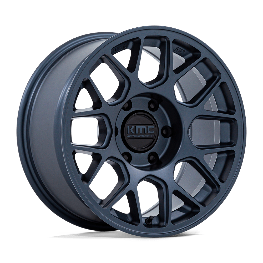 KMC KM730 HATCHET 17x8.5 -10 5x127 METALLIC BLUE