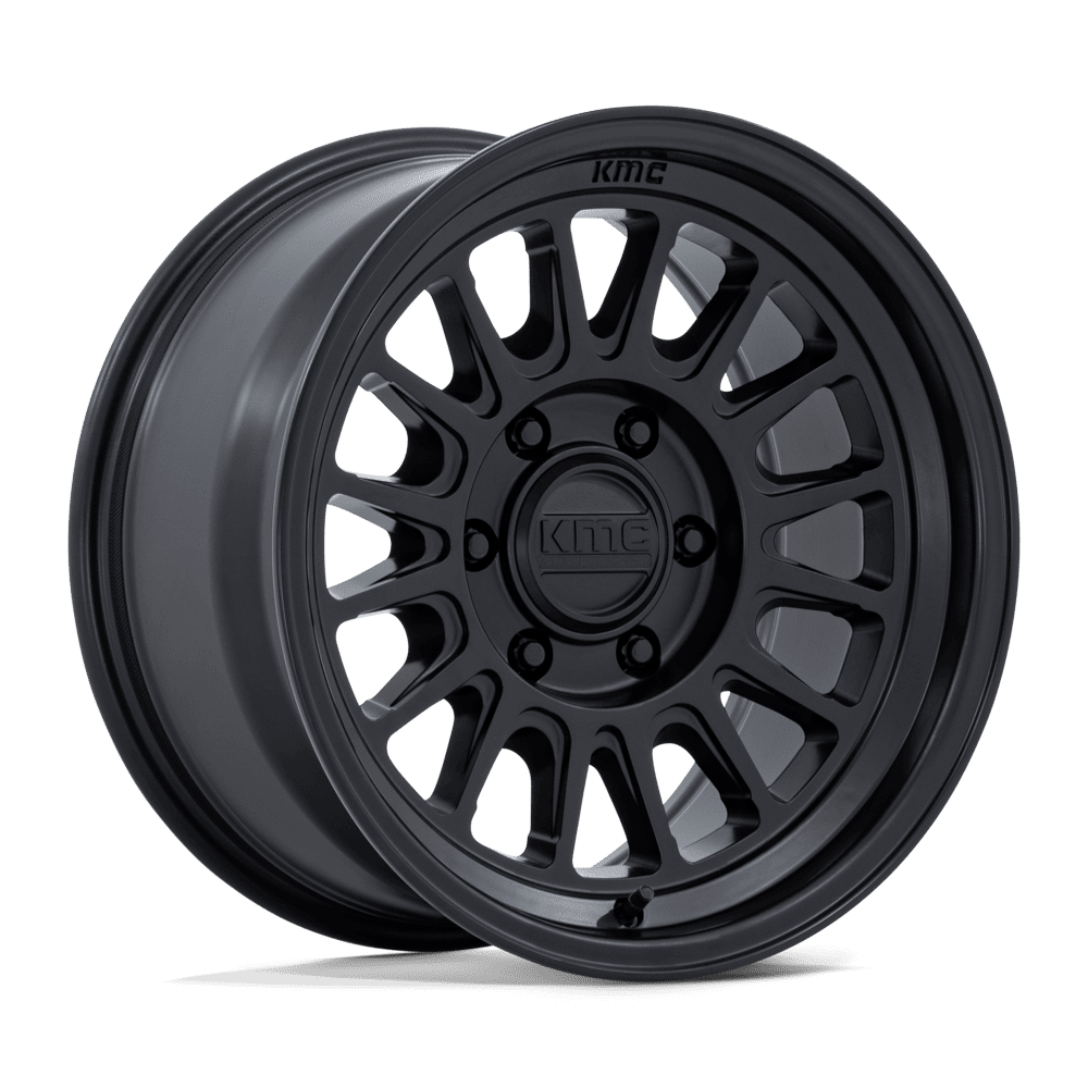 KMC KM733 IMPACT FFT 17X8.5 0 6X139.7 MATTE BLACK