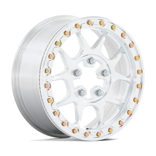 KMC POWERSPORTS KS437 TORO FORGED BEADLOCK 15X6 38 5X114.3 RAW MACHINED FORGED