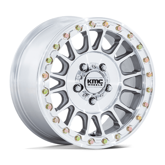 KMC POWERSPORTS KS239 IMPACT UTV BEADLOCK 15x7 38 5x114.3 MACHINED