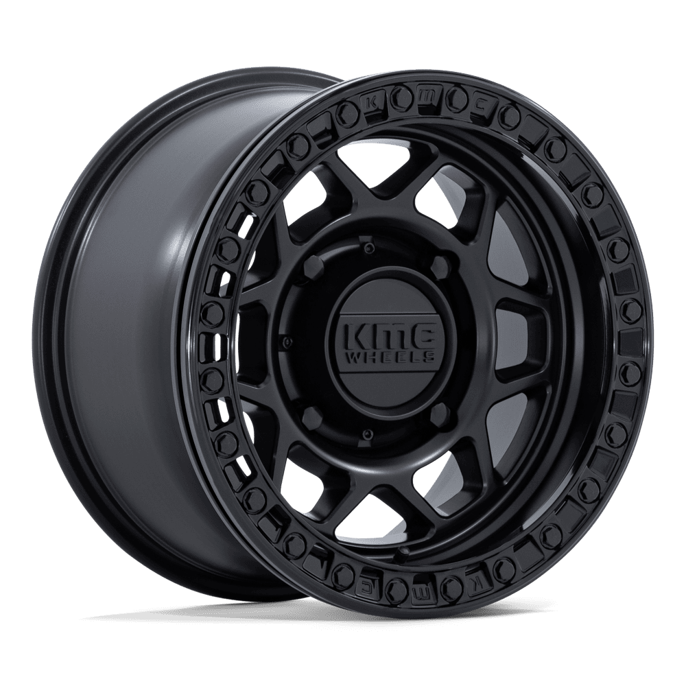 KMC POWERSPORTS KS241 TORX BEADLOCK 15X8 0 4X156 MATTE BLACK W/ GLOSS BLACK RG