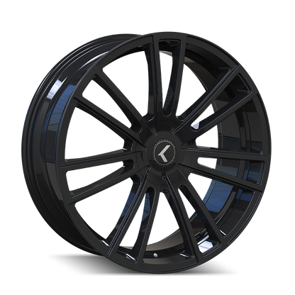 KRAZE SPECTRA 183 18X8 40 5x110/5x127 GLOSS BLACK