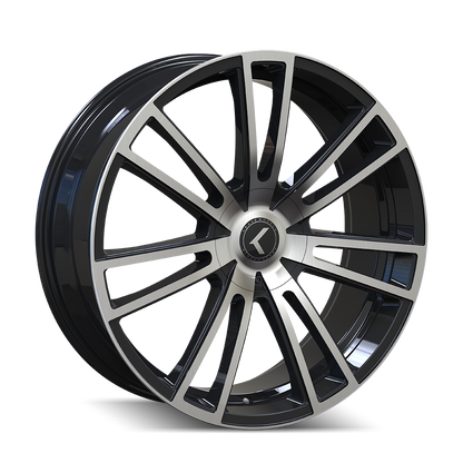 KRAZE SPECTRA 183 20X8.5 38 5x110/5x127 BLACK/MACHINED