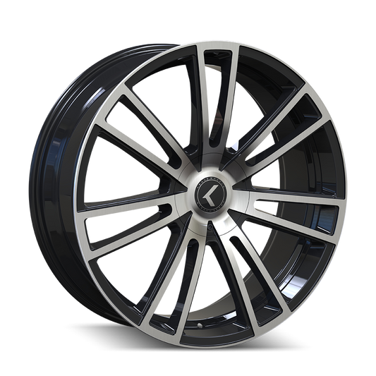 KRAZE SPECTRA 183 20X8.5 38 5x110/5x127 BLACK/MACHINED