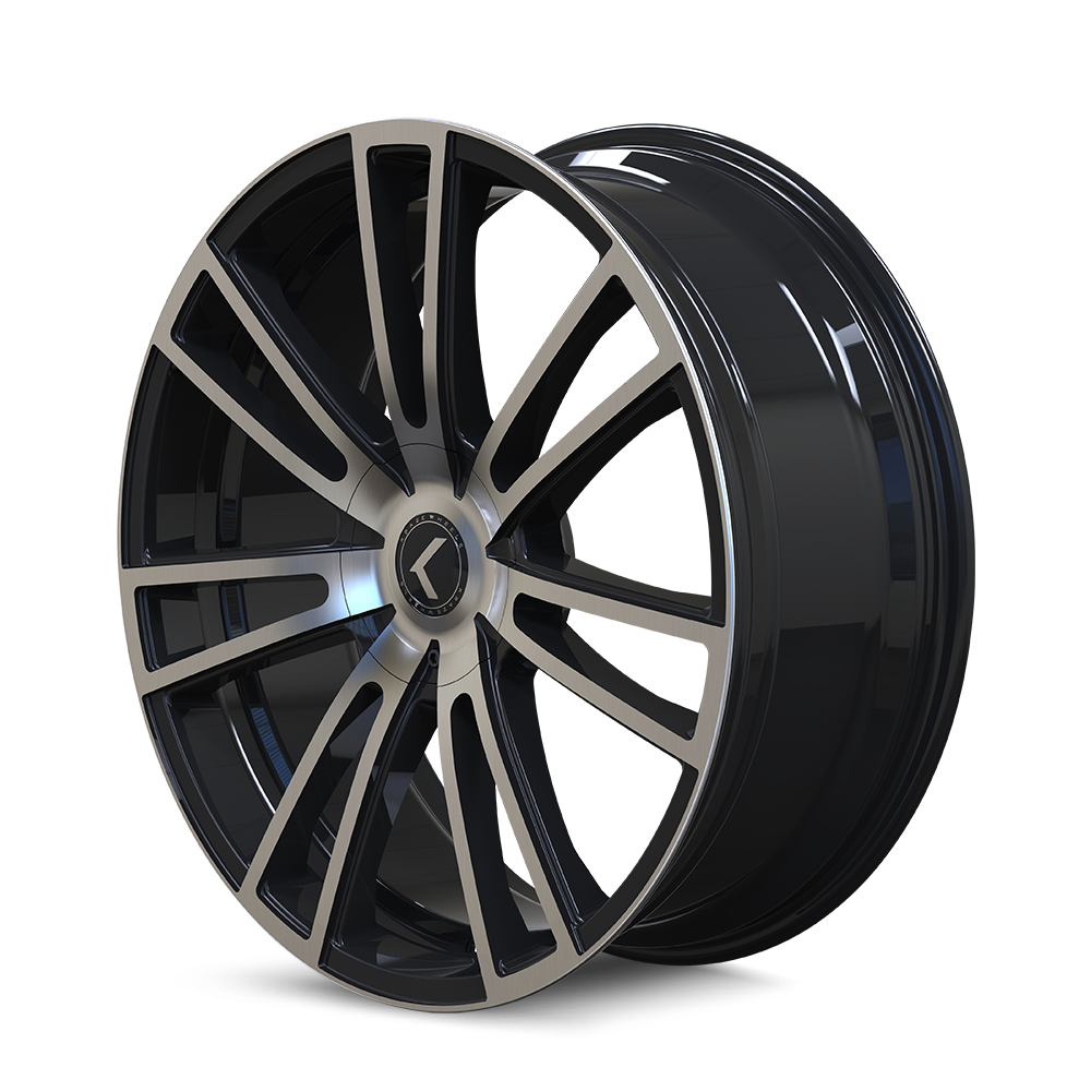 KRAZE SPECTRA 183 18X8 40 5x110/5x127 BLACK/MACHINED