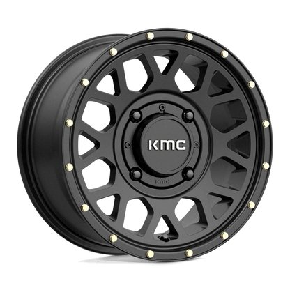 KMC Powersports KS135 GRENADE 14X7 38 4X137/4X137 Satin Black