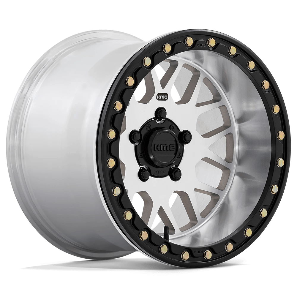 KMC Powersports KS235 GRENADE BEADLOCK 14X7 10 4X137/4X137 Machined