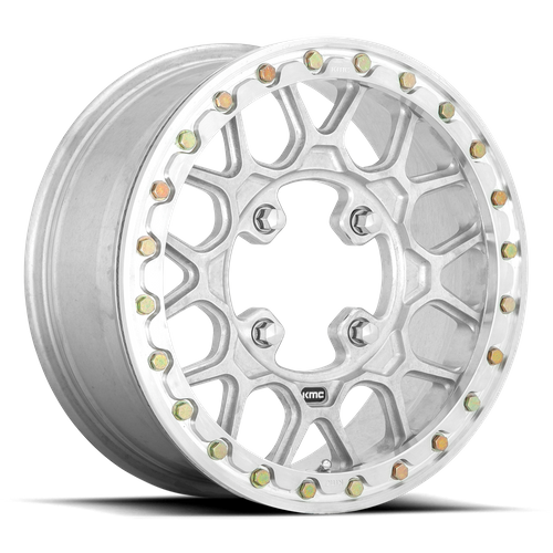 KMC Powersports KS435 GRENADE BEADLOCK FORGED 15X6 38 4X156/4X156 Raw Machined Forged