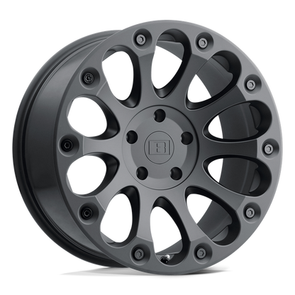 Level 8 IMPACT 16X8.5 12 6X132/6X132 MATTE BLACK