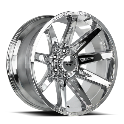 OFF ROAD MONSTER M25 M25 20X10 NEG 19MM 5X139.7 CHROME | M250539N19C