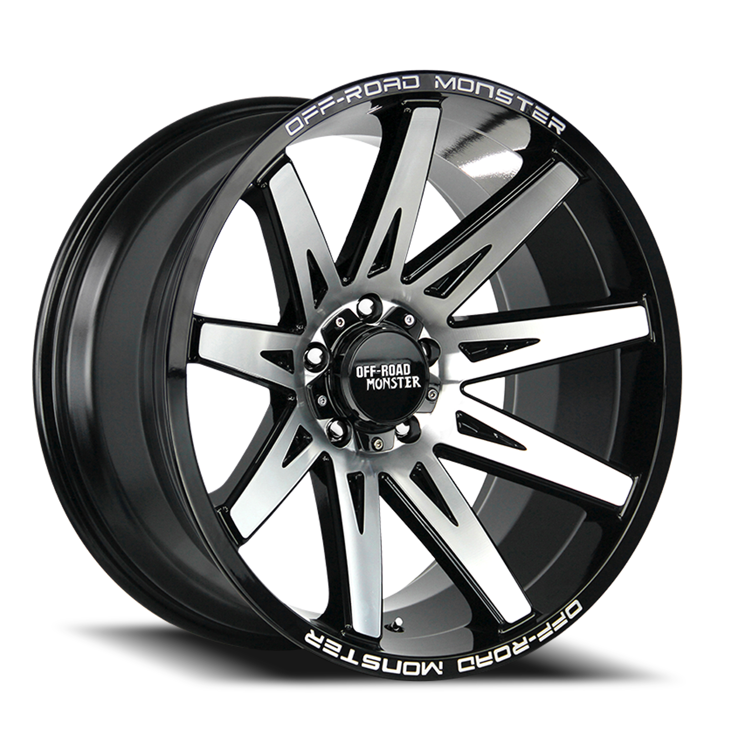 OFF ROAD MONSTER M25 M25 20X10 NEG 19MM 6X135 GLOSS BLACK MACHINED | M250635N19GBM